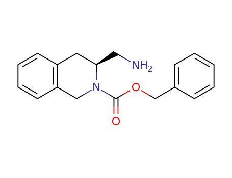 (S)-3-AMINOMETHYL-3,4-DIHYDRO-1H-ISOQUINOLINE-2-CARBOXYLIC ACID BENZYL ESTER