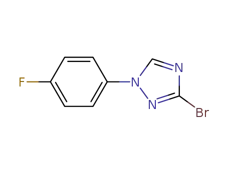 1H-1,2,4-Triazole, 3-bromo-1-(4-fluorophenyl)-