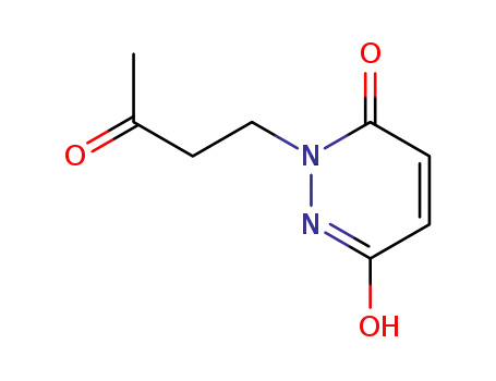 Molecular Structure of 16705-12-7 (3,6-Pyridazinedione, 1,2-dihydro-1-(3-oxobutyl)-)