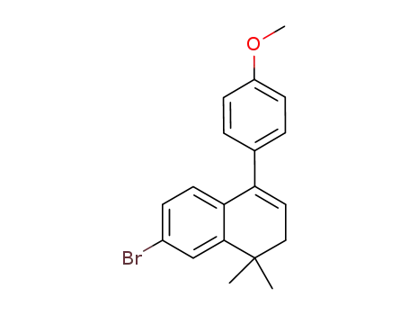 7-bromo-4-(4-methoxyphenyl)-1,1-dimethyl-1,2-dihydronaphthalene