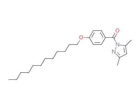 {3,5-dimethylpyrazol-1-yl-4-dodecycloxy-1-carbonyl}benzene