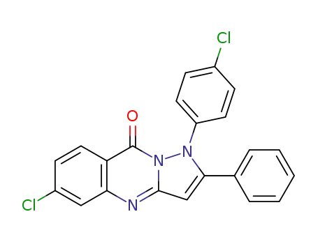 6-chloro-1-(4-chlorophenyl)-2-phenylpyrazolo[5,1-b]quinazolin-9(1H)-one