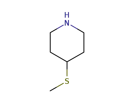 Molecular Structure of 767270-41-7 (4-METHYTHIO-PIPERIDINE)