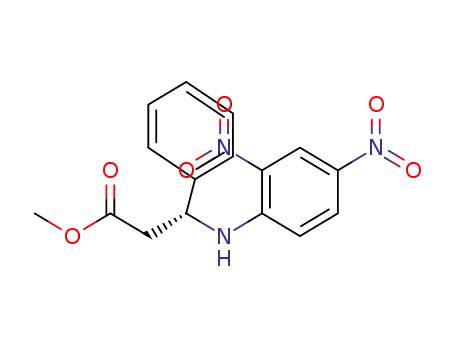 methyl (3R)-3-(2,4-dinitroanilino)-3-phenylpropanoate