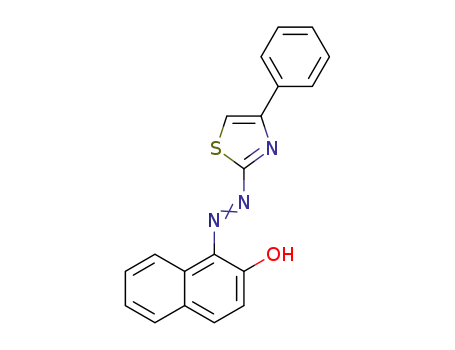 1-(4-phenylthiazol-2-ylazo)-naphthalen-2-ol