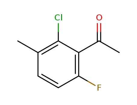 2'-Chloro-6'-fluoro-3'-methylacetophenone, 97% 261762-63-4