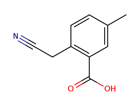 2-(cyanomethyl)-5-methylbenzoic acid