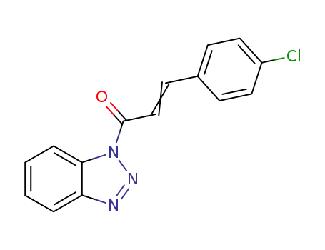 1-[3-(4-chloro-phenyl)-acryloyl]-1<i>H</i>-benzotriazole