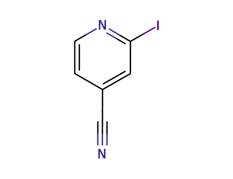 4-Pyridinecarbonitrile,2-iodo-