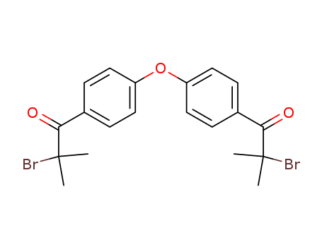 1-Propanone, 1,1'-(oxydi-4,1-phenylene)bis[2-bromo-2-methyl-