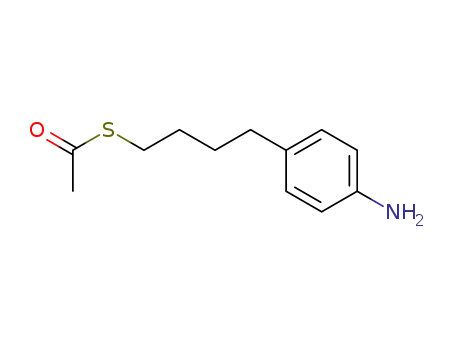 4-(4-aminophenyl)butyl ethanethioate