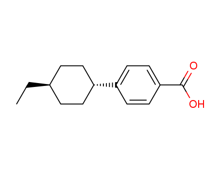4-(trans-4-Ethylcyclohexyl)benzoic acid CAS 87592-41-4
