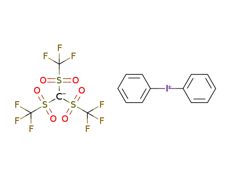 Molecular Structure of 182505-78-8 (C<sub>4</sub>F<sub>9</sub>O<sub>6</sub>S<sub>3</sub><sup>(1-)</sup>*C<sub>12</sub>H<sub>10</sub>I<sup>(1+)</sup>)