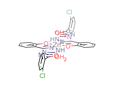 C<sub>30</sub>H<sub>24</sub>Cl<sub>2</sub>N<sub>8</sub>O<sub>6</sub>Zn
