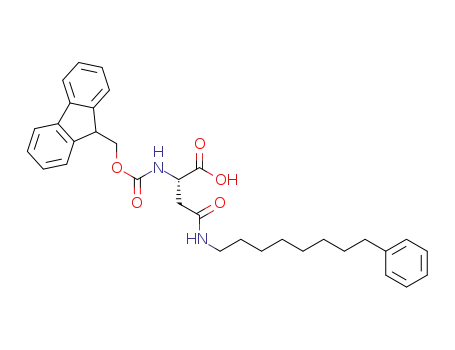 N--Fmoc--(2S)-2--amino--4--oxo--4--((8--phenyloctyl)amino)butanoic acid
