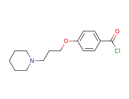4-[3-(1-piperidinyl)propyloxy]benzoyl chloride