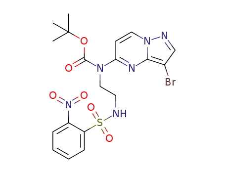 Molecular Structure of 1429323-70-5 (C<sub>19</sub>H<sub>21</sub>BrN<sub>6</sub>O<sub>6</sub>S)