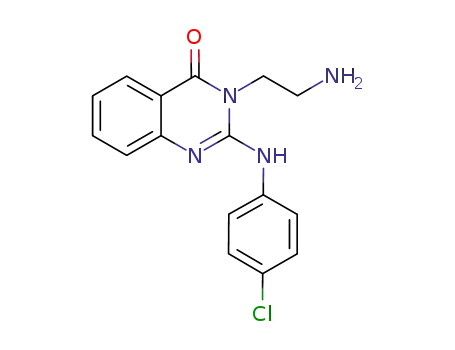 3-(2-aminoethyl)-2-[4-chloroanilino]quinazolin-4(3H)-one