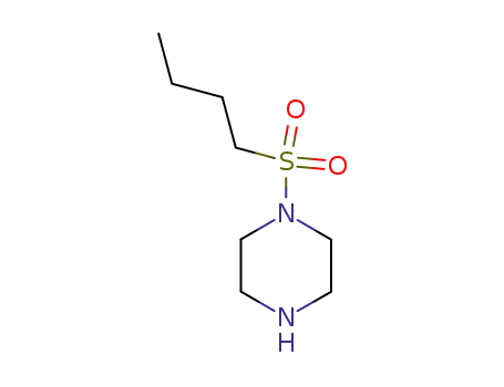 Molecular Structure of 926206-14-6 (1-(Butane-1-sulfonyl)-piperazine)