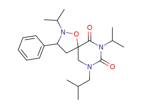 9-isobutyl-2,7-diisopropyl-3-phenyl-1-oxa-2,7,9-triazaspiro[4.5]decane-6,8-dione