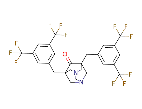 5,7-bis[[3,5-bis(trifluoromethyl)phenyl]methyl]-1,3-diazatricyclo[3.3.1.1<sup>3,7</sup>]decan-6-one