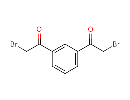 Molecular Structure of 19247-97-3 (Ethanone, 1,1'-(1,3-phenylene)bis[2-bromo-)