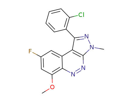 1-(2-chlorophenyl)-8-fluoro-6-methoxy-3-methyl-3H-pyrazolo[3,4-c]cinnoline