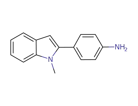 4-(1-methyl-1H-indol-2-yl)benzenenamine