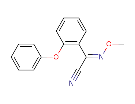 Benzeneacetonitrile, a-(methoxyimino)-2-phenoxy-, (E)-