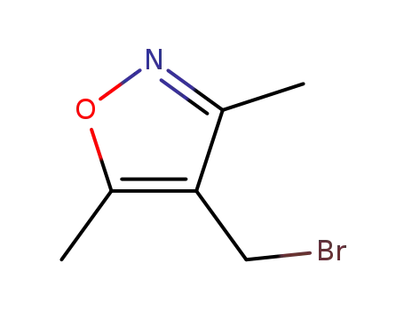 Molecular Structure of 53257-32-2 (4-(BROMOMETHYL)-3,5-DIMETHYLISOXAZOLE)