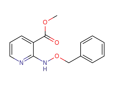 methyl 2-{[(phenylmethyl)oxy]amino}-3-pyridine carboxylate