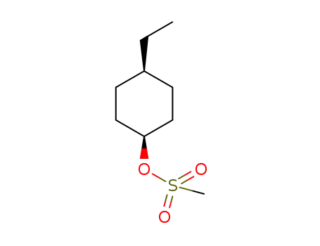시클로 헥산 올, 4- 에틸-, 메탄 설포 네이트, cis- (9CI)