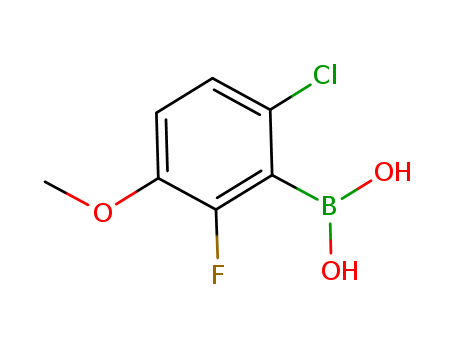 6-Chloro-2-fluoro-3-methoxyphenylboronic?acid