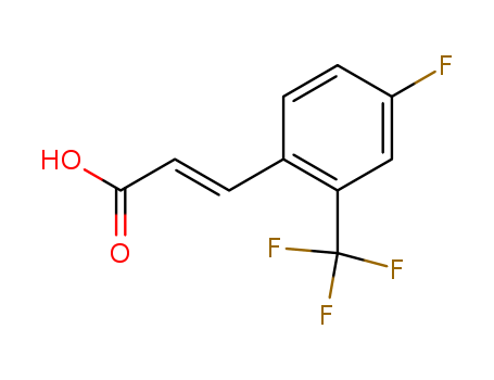 4-FLUORO-2-(TRIFLUOROMETHYL)CINNAMIC ACID