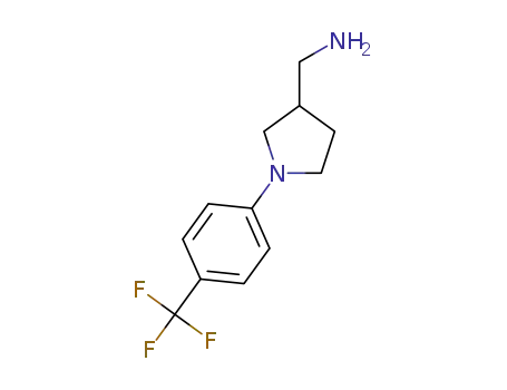 [1-(4-trifluoromethylphenyl)pyrrolidin-3-yl]methylamine