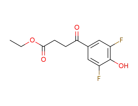 4-(3,5-difluoro-4-hydroxy-phenyl)-4-oxo-butyric acid ethyl ester