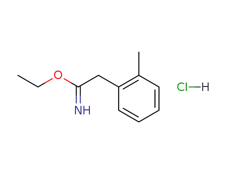 Ethyl 2-(2-methylphenyl)ethanecarboximidate hydrochloride