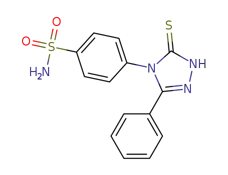 4-(3-phenyl-5-thioxo-1,5-dihydro-4H-1,2,4-triazol-4-yl)benzenesulfonamide
