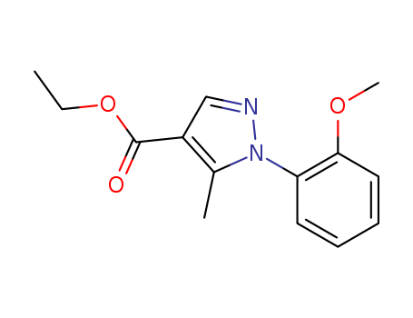 ETHYL 1-(2-METHOXYPHENYL)-5-METHYL-1H-PYRAZOLE-4-CARBOXYLATE