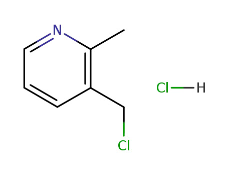 3-클로로메틸-2-메틸피리딘.HCL?