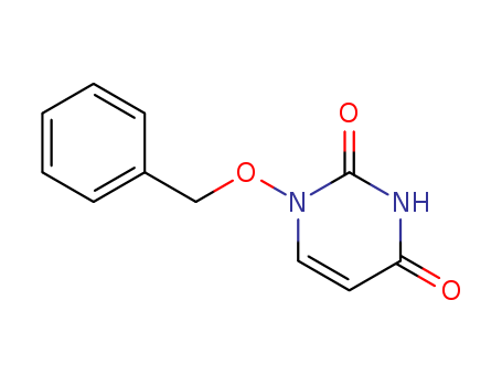 2,4(1H,3H)-Pyrimidinedione, 1-(phenylmethoxy)-