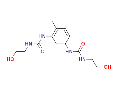 Molecular Structure of 30042-54-7 (Urea, N,N''-(4-methyl-1,3-phenylene)bis[N'-(2-hydroxyethyl)-)