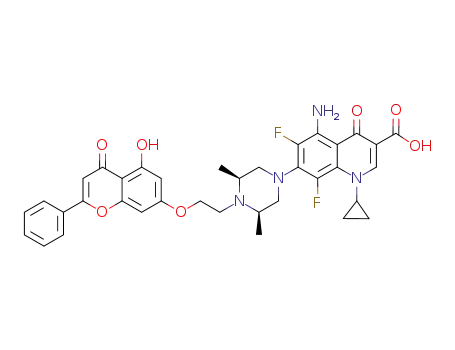 chrysin-ethylidene-sparfloxacin