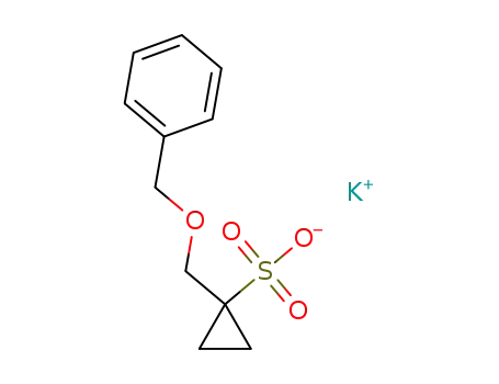 potassium 1-(benzyloxymethyl)-cyclopropanesulfonate