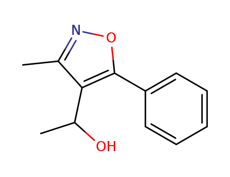 Molecular Structure of 326818-17-1 (4-Isoxazolemethanol,-alpha-,3-dimethyl-5-phenyl-(9CI))