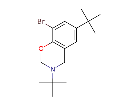 8-bromo-3,6-di-tert-butyl-3,4-dihydro-2H-benzo[e][1,3]oxazine