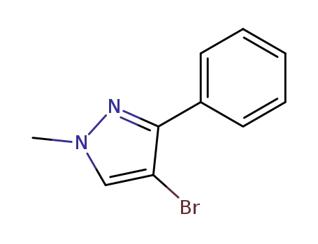 Molecular Structure of 105994-55-6 (1-METHYL-3-PHENYL-1H-PYRAZOLE-4-CARBOXYLIC ACID,97%)