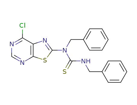 1,3-Dibenzyl-1-(7-chlorothiazolo[5,4-d]pyrimidin-2-yl)thiourea