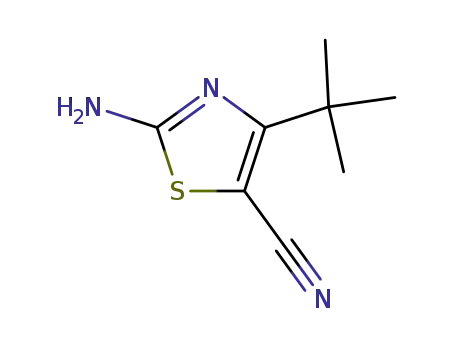 2-Amino-4-(tert-butyl)-1,3-thiazole-5-carbonitrile