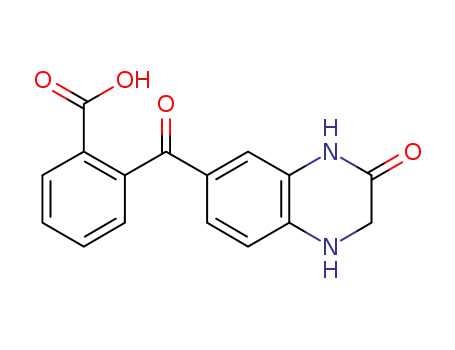 Benzoic acid, 2-[(1,2,3,4-tetrahydro-3-oxo-6-quinoxalinyl)carbonyl]-